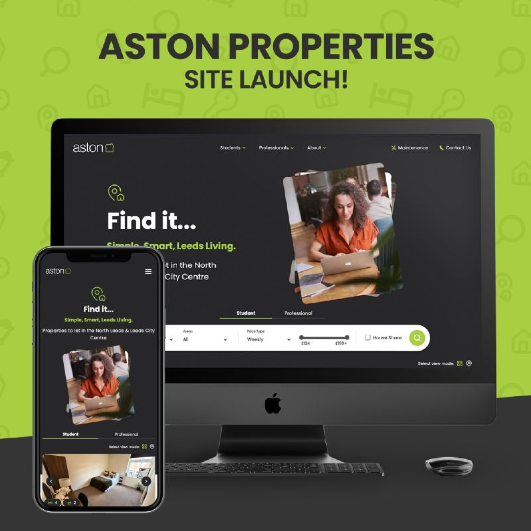 New Website Launch: Aston Properties