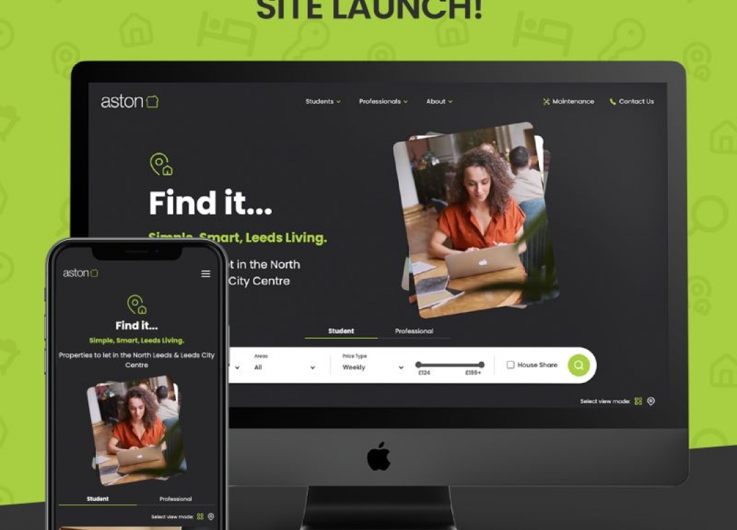 New Website Launch: Aston Properties