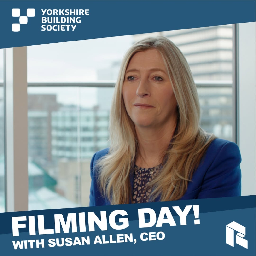 Filming with Yorkshire Building Society