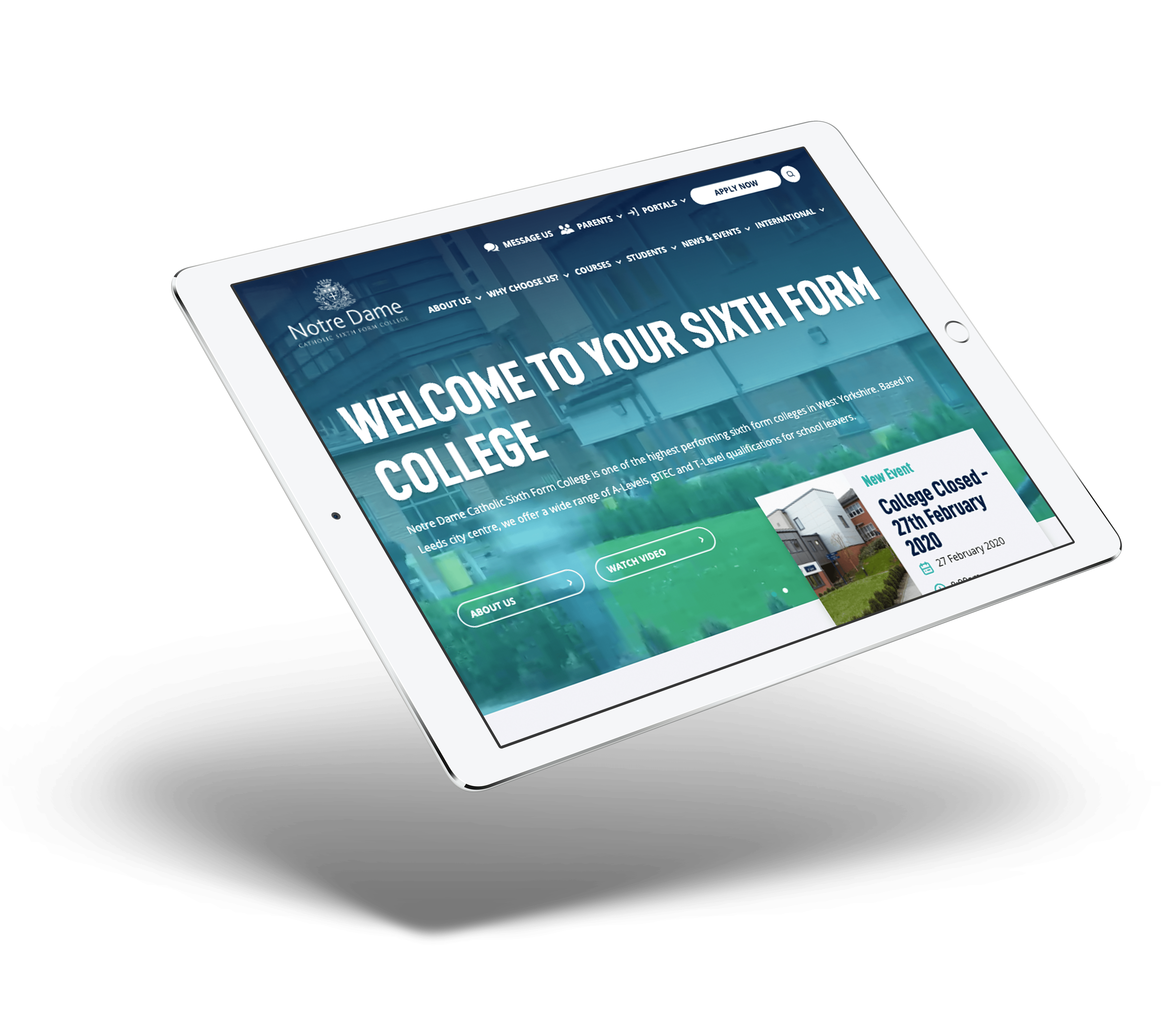 Notre Dame iPad Landscape min