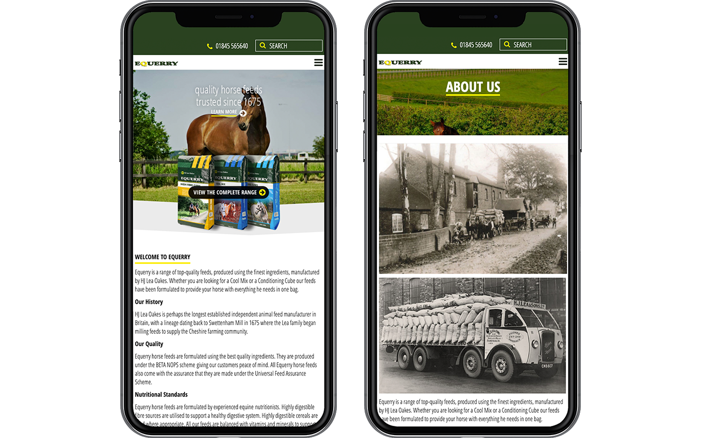 Equerry 2 Iphone Mockups