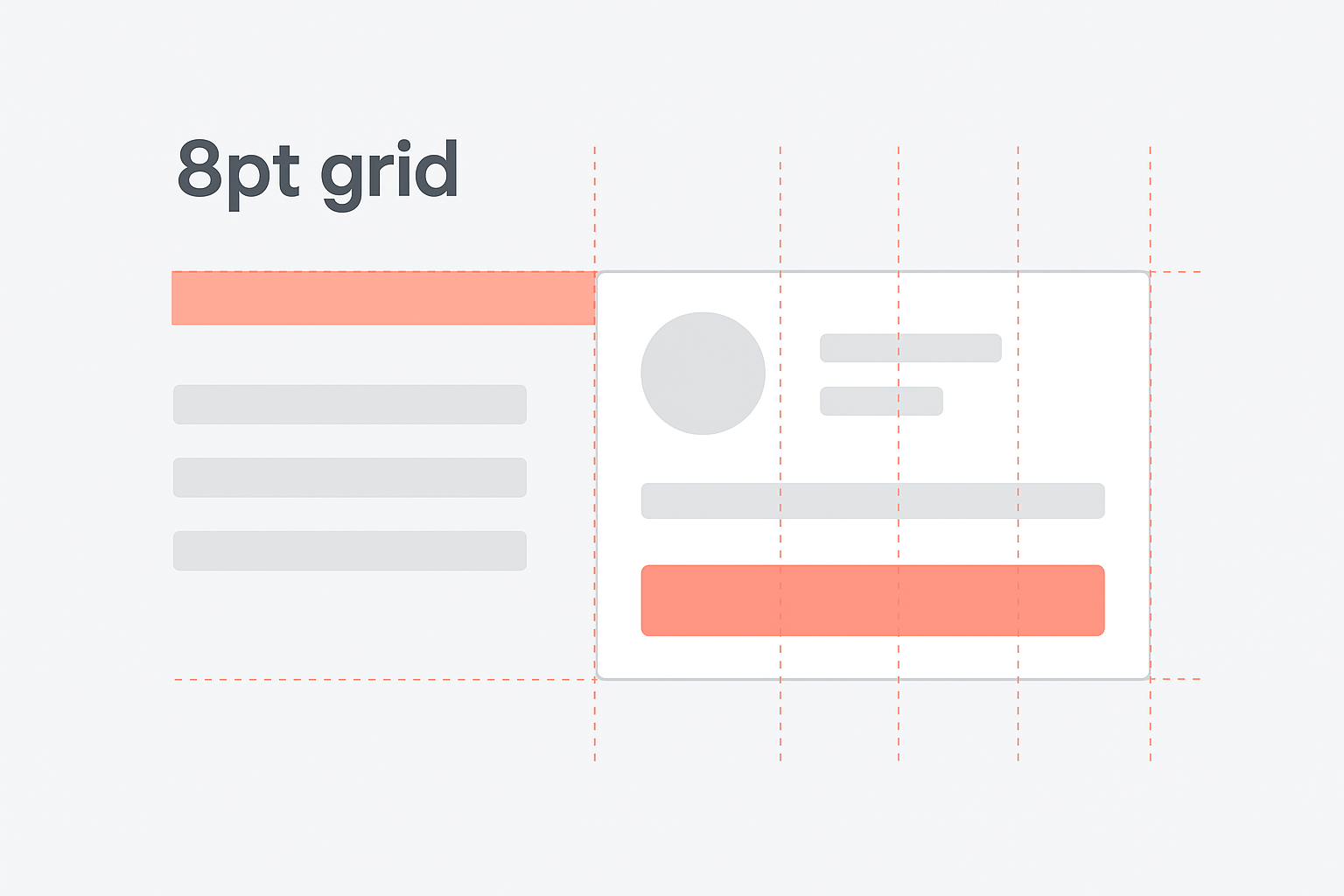 Designing with Rhythm: The Power of the 8pt Grid in UI Design