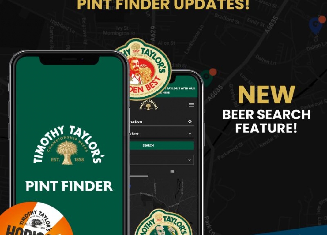 Websites: Timothy Taylor Pint Finder Gets an Upgrade
